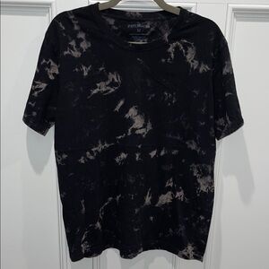 Original Paperbacks Original Black and Tan Tie-Dye Men's Tee Size M Medium